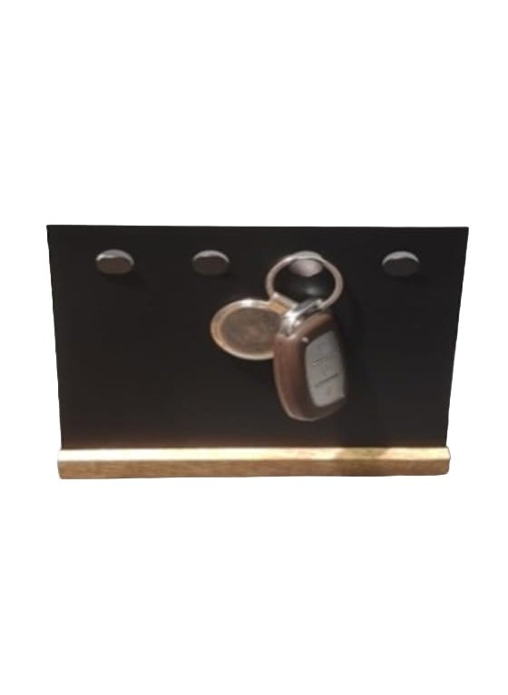 Mars Mars Wooden Key Holder for Home Office Decor Stylish Table Mounted Key Hanger  - Image 1