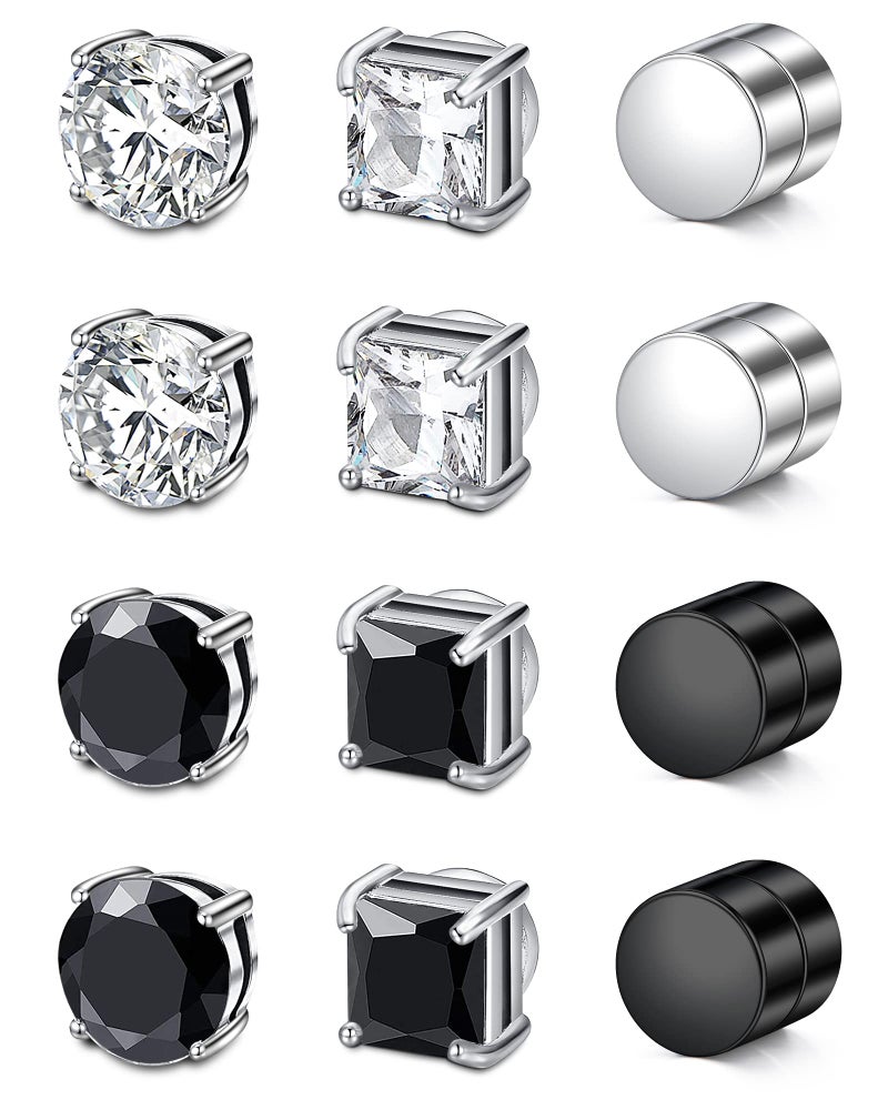 Longita Clip-on Magnetic Fake Earrings for Men - Magnet Aretes de Iman Para Hombre - Image 1