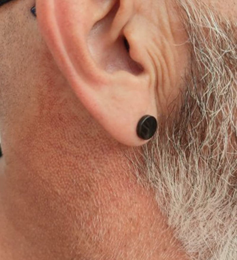 Longita Clip-on Magnetic Fake Earrings for Men - Magnet Aretes de Iman Para Hombre - Image 4