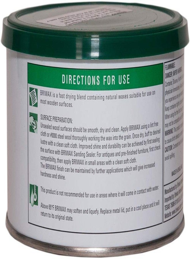 Briwax Original Furniture Wax 16 Oz - Golden Oak - Image 3