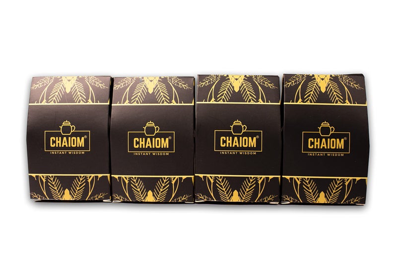 CHAIOM New Age Tea, New Flavors of Tea Pack of 4 Flavor (Darjeeling Tea, Rejuvenate, Turmeric, Spicy Cinnamon) - Image 3