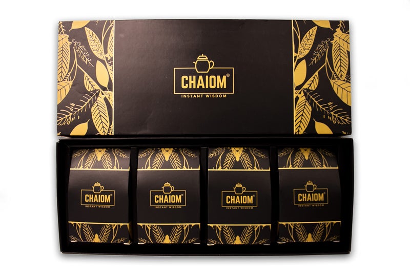 CHAIOM New Age Tea, New Flavors of Tea Pack of 4 Flavor (Darjeeling Tea, Rejuvenate, Turmeric, Spicy Cinnamon) - Image 2