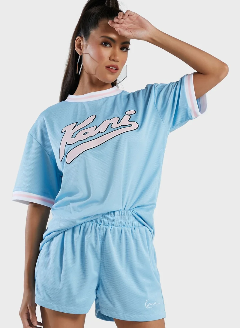 Karl Kani Varsity Mesh T-Shirt