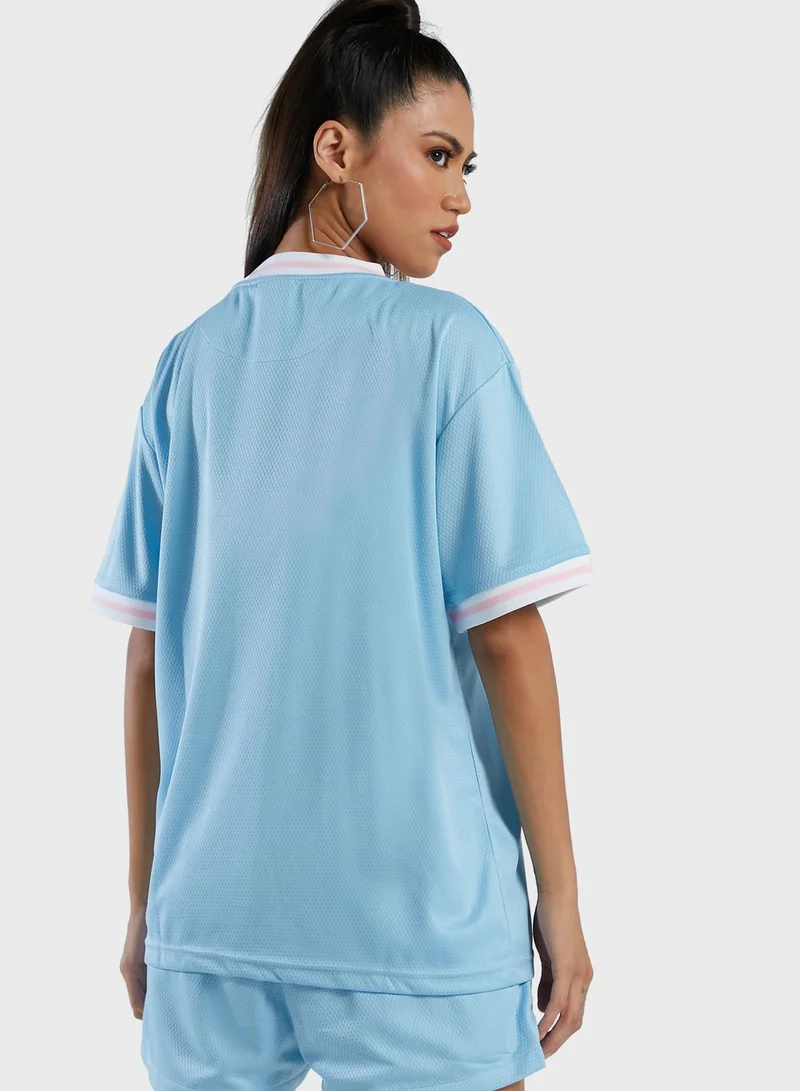 Karl Kani Varsity Mesh T-Shirt
