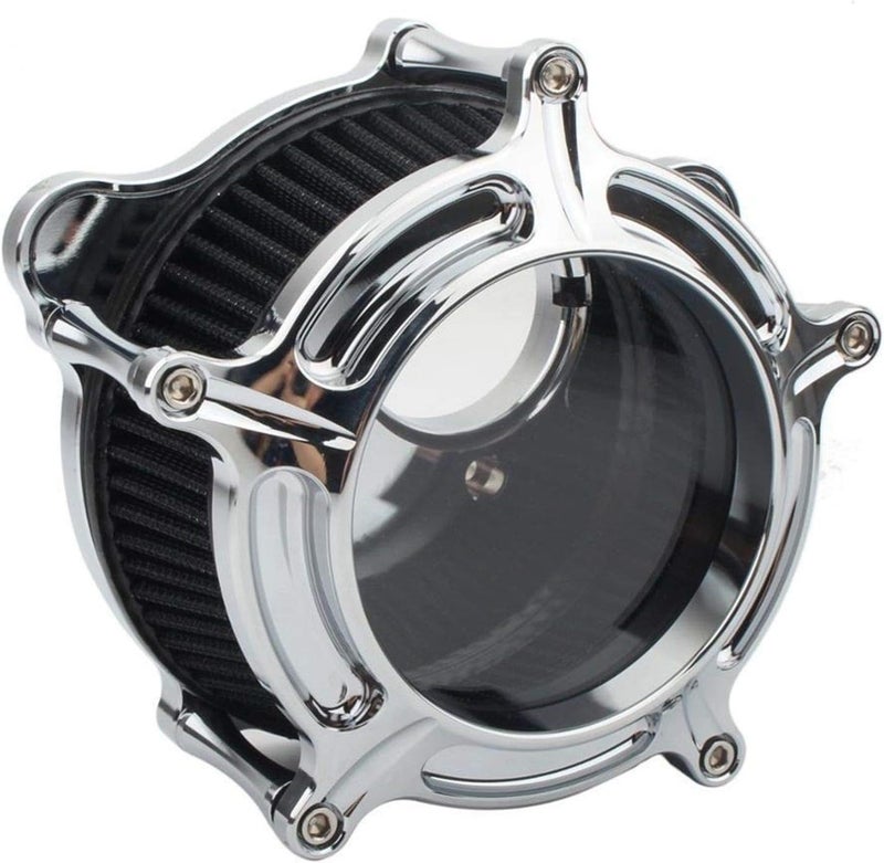 QASULER Black Air Filter Intake Cleaner Kit for Harley - Image 4