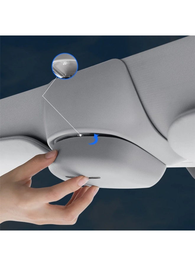 أتش بي أس علبة تخزين للنظارات الشمسية لسيارات تسلا موديل Y و3 – تصميم مدمج للتثبيت - Image 2