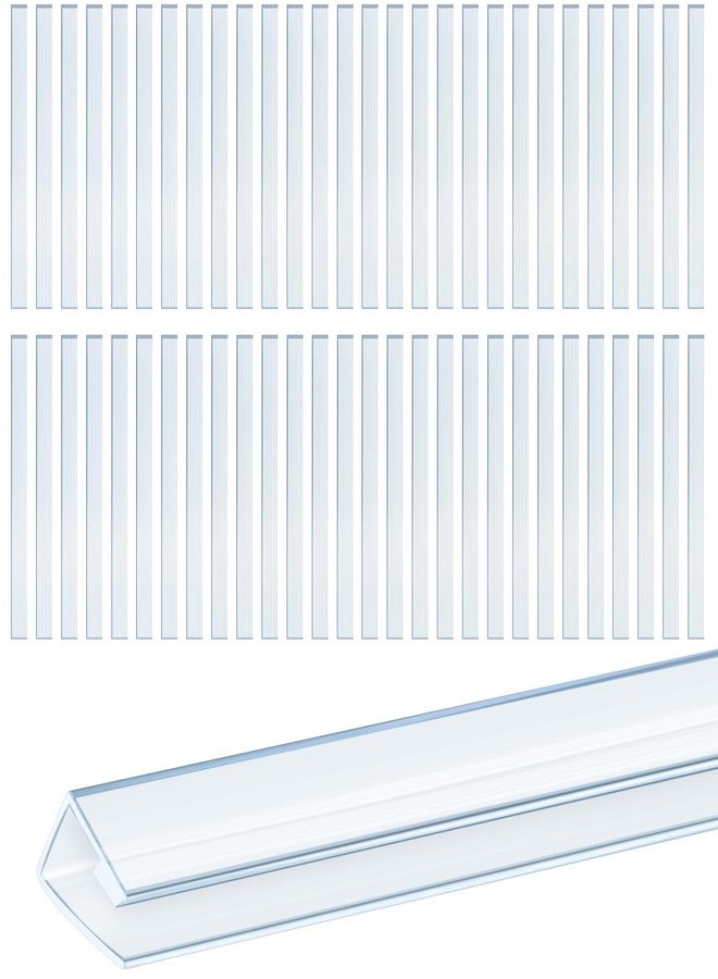 Innconee 30 Pcs Polycarbonate Greenhouse Panels U Connector Profile U Polycarbonate Profile U Channel U End Cap for Twin Wall Greenhouse Panels Prevent Dust, Rain, Fit 6mm or 4mm Panels, 2ft Length - Image 1
