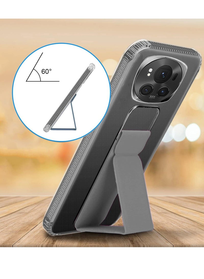 Wtech TPU Hand Grip Air Pillow Case Cover For Honor Magic6 Pro 5G 2024 Clear/Grey  - Image 3