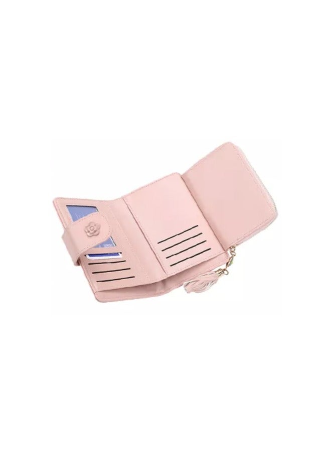 Baellery women's wallet with multiple card slots - pink - Image 5