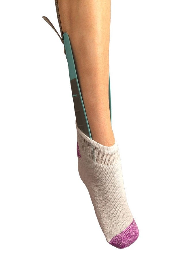إس بي ابلوير SP Ableware 738450000 Supreme Sock Aid أزرق/رمادي، عالمي - Image 2