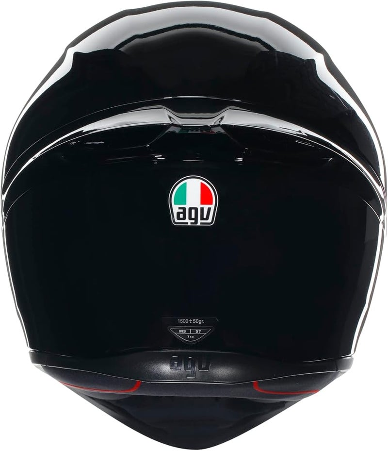 AGV - Helmet K1 S E2206, Full-face Motorbike Helmet, ECE, for Men, Racing Style with Spoiler, Air Intakes and Scratch Resistant Visor, 190° Field of View, with Intercom Ready - Image 5