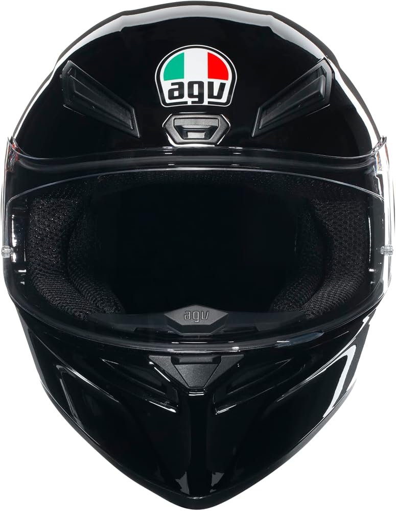 AGV - Helmet K1 S E2206, Full-face Motorbike Helmet, ECE, for Men, Racing Style with Spoiler, Air Intakes and Scratch Resistant Visor, 190° Field of View, with Intercom Ready - Image 2