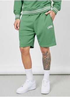 Logo Varsity Print Shorts