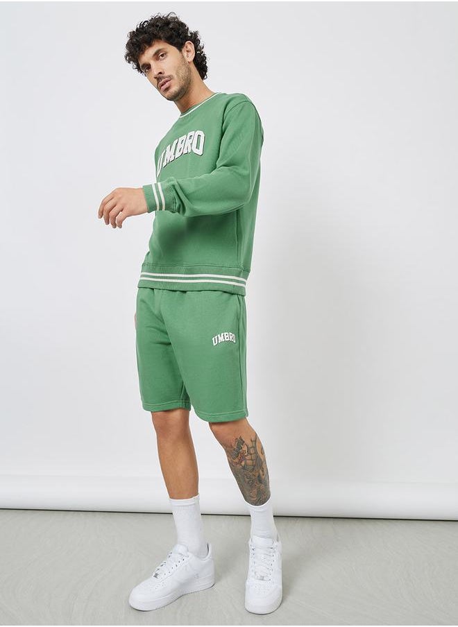 umbro - Logo Varsity Print Shorts - Image 1
