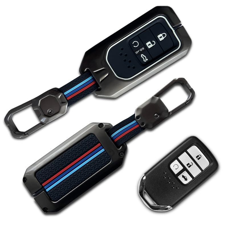 NEODRIFT 'KeyShield' Car Key Cover for Suitable for Honda Elevate (Shape 2, 04 Buttons) (Durable, Stylish, and 360° Protection) - Image 1