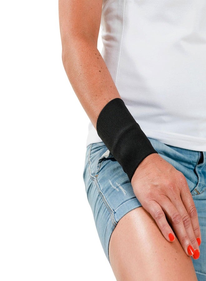 Back on Track Classic Wrist Brace 2-Way Stretch 1300 with Welltex Technology, Black, Small - Image 2