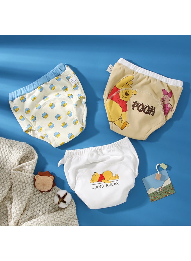 سراويل تدريب الأطفال بطبقات قطنية ماصة 6 طبقات - سراويل تواليت للدراسة صيفية بدون عظام - حفاضات أطفال للبنين