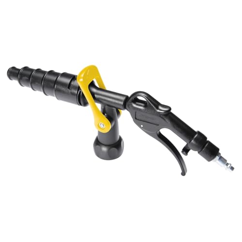 Mityvac MV4570 Air and Water Radiator/Cooling System Flusher, Variable-control Valve, Lever-action Air Throttle with Lock-on Latch, 85-150 PSI, 3/4" Swivel Inlet, 1/4" Air Connection, 3/4"- 2" Nozzle - Image 1