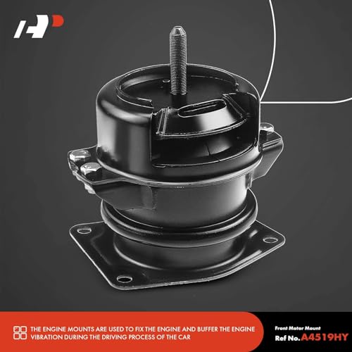 A-Premium 3PCS Front Rear Engine Motor Mount Set Compatible with Honda Pilot 2005-2008 & Acura MDX 2003-2006, V6 3.5L Sport Utility, Replace# 50820S3VA91, 50810S3VA01 - Image 4