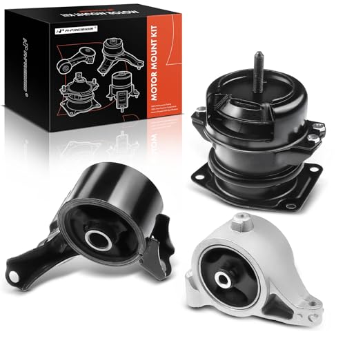 A-Premium 3PCS Front Rear Engine Motor Mount Set Compatible with Honda Pilot 2005-2008 & Acura MDX 2003-2006, V6 3.5L Sport Utility, Replace# 50820S3VA91, 50810S3VA01 - Image 1