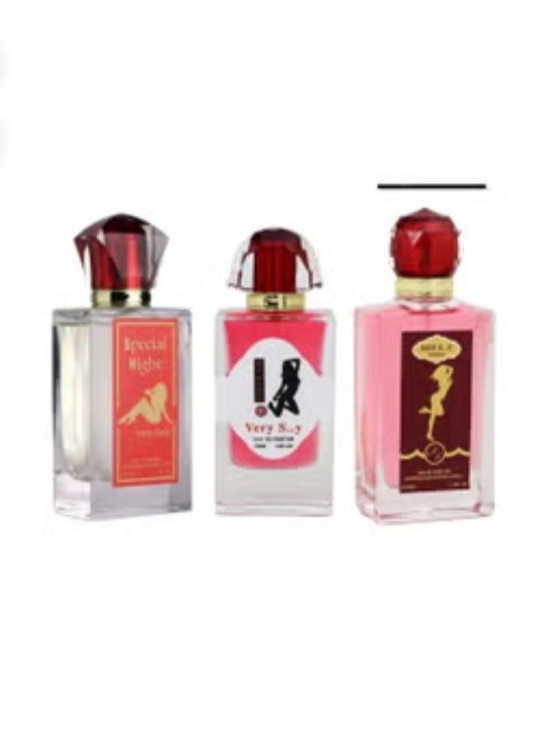 giving love Offering a set of 3 special and pleasant pheromone perfumes 