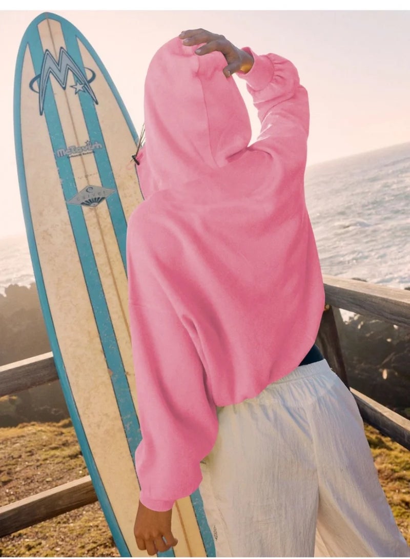 ألو alo casual loose sweatshirt - Image 2