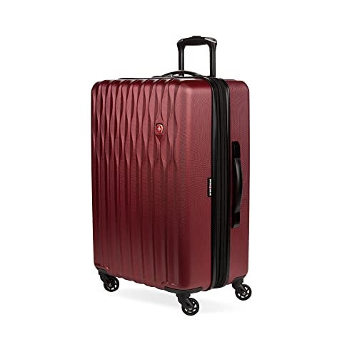 SwissGear 8018 Expandable Luggage, Hard Shell Medium Luggage with Spinner Wheels - Image 1