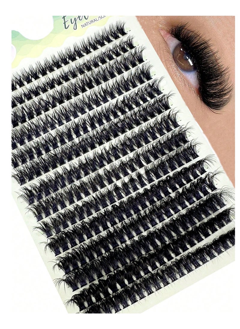 280Pcs 80D Curling Eyelashes Natural Eyelashes Curly Soft， Fluffy Messy Faux False Eyelashes DIY Personalized Eyelashes Reusable for Make up - pzsku/Z7454FA1A1B8334044FF0Z/45/_/1737093524/9cf86746-8dd3-4401-8642-e662704a86b4