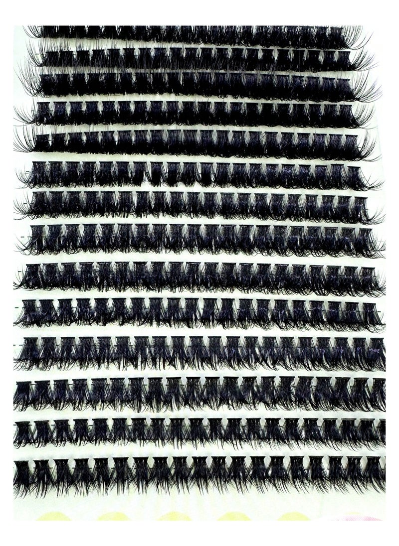 280Pcs 80D Curling Eyelashes Natural Eyelashes Curly Soft， Fluffy Messy Faux False Eyelashes DIY Personalized Eyelashes Reusable for Make up - pzsku/Z7454FA1A1B8334044FF0Z/45/_/1737093574/883fe60a-b172-415a-8484-847dac5be526