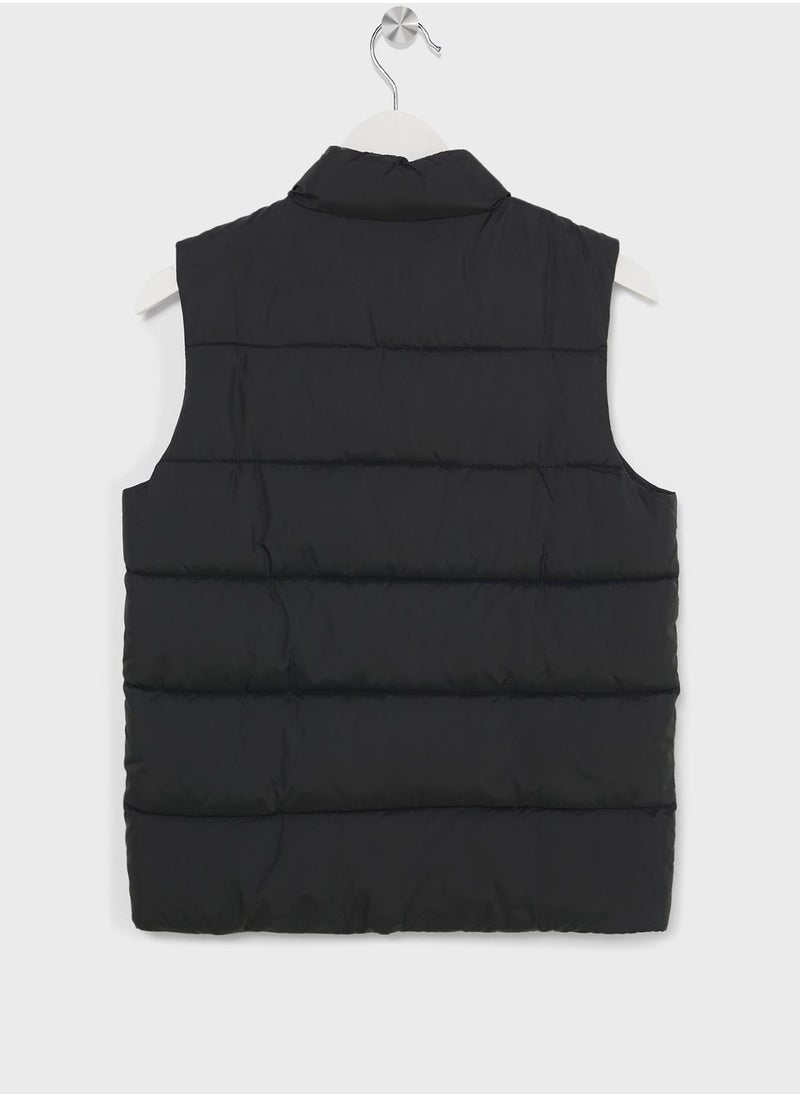 MANGO - Kids Puffer Gilet - Image 1