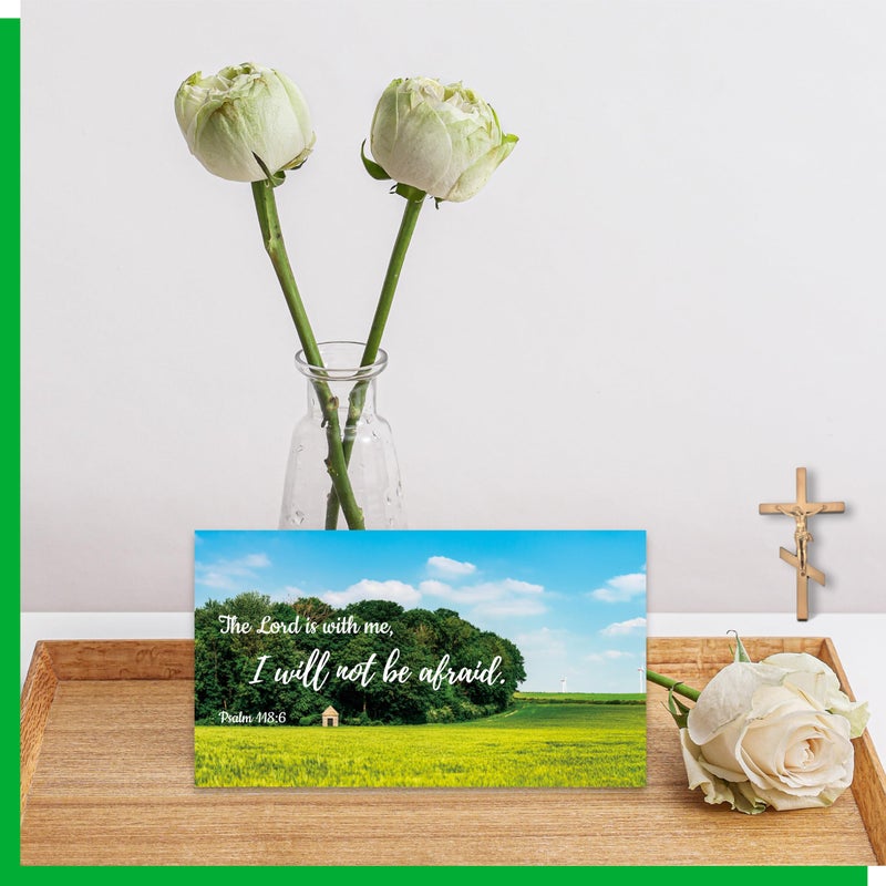 Gethelud 200 PCS Bible Verse Cards, 60 Delicate Designs Mini Prayer Cards with Beautiful Scenery Motivational Inspirational Quote Cards for Religious Christian Women Woman - Image 3
