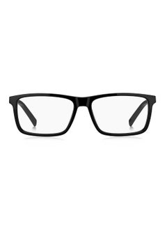 TOMMY HILFIGER Men's Rectangular Shape Stainless Steel Sunglasses TH 2084  37 - Lens Size: 36.9 Mm - Black  - Image 3