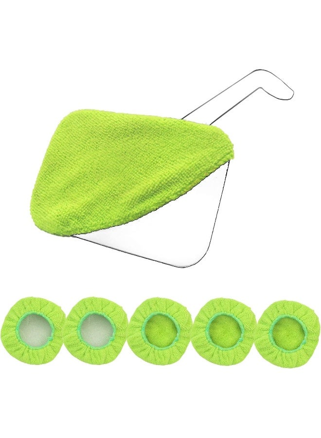 X XINDELL Car Care Product for Moisture Removal Cleaning Square Green XD-Microfiber Bonnet - Image 1