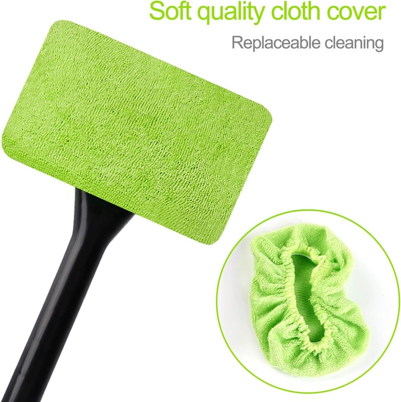 X XINDELL Car Care Product for Moisture Removal Cleaning Square Green XD-Microfiber Bonnet - Image 5