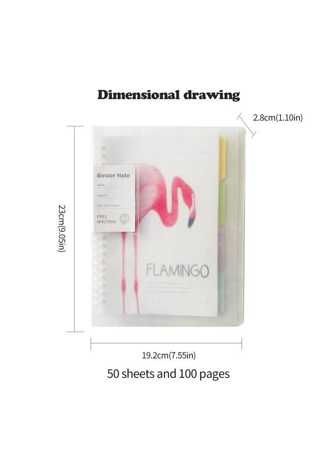 XIANGYU A5 Loose Leaf Detachable Spiral Binder Notebook With Thickened Coil Shell For School  - Image 2