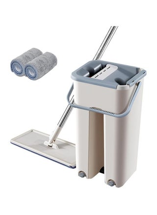 Flat Mop with Bucket, Cleaning Squeeze Hand Free Floor Mop, Extra 2 Reusable Mop Pads
Flat Mop and 2 in 1 Bucket,Cleaning Mop Set Cleaning Mop,Floor Mop Mop Cleaning System Cleaner - pzsku/Z74556041E28C48C5A58CZ/45/_/1675352163/2ac5a1b9-43e4-43d8-83f4-df530ec59f83