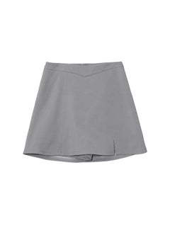 W798 Xuanchen Plus Size Women's Korean-style Personalized V-waist Skirt Chubby Girl Spring Trendy Age-reducing Short Skirt
