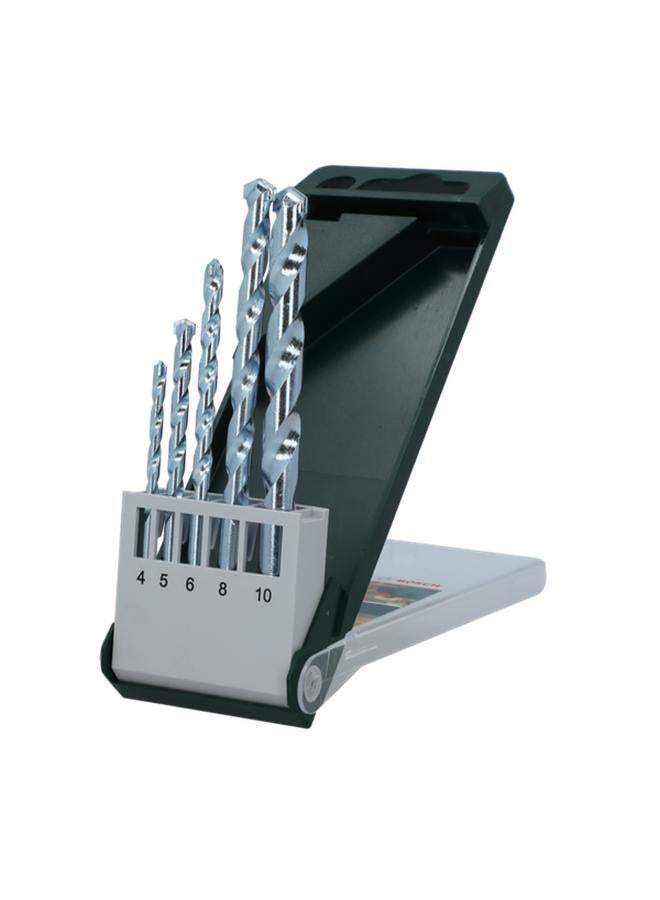 BOSCH 5-Piece Geometric Head Masonry Drill Bit Set Silver JE2 609 255 460 - Image 2