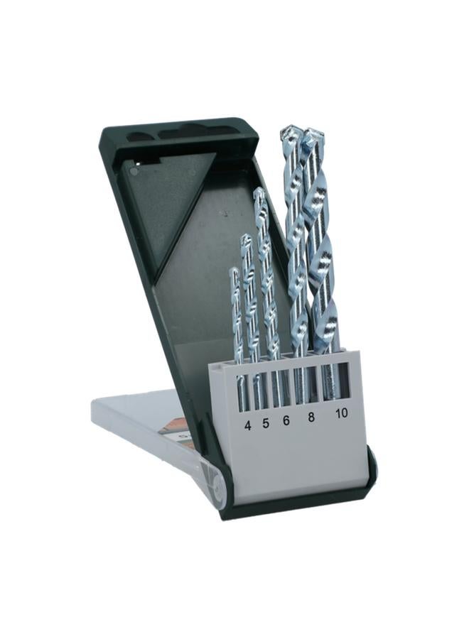 BOSCH 5-Piece Geometric Head Masonry Drill Bit Set Silver JE2 609 255 460 - Image 3