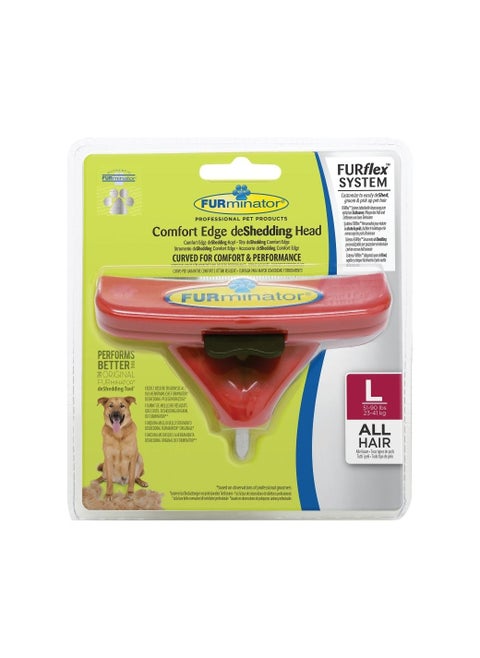 Furminator Comfort Edge deShedding Tool L for Dogs 51-90 lbs all hair