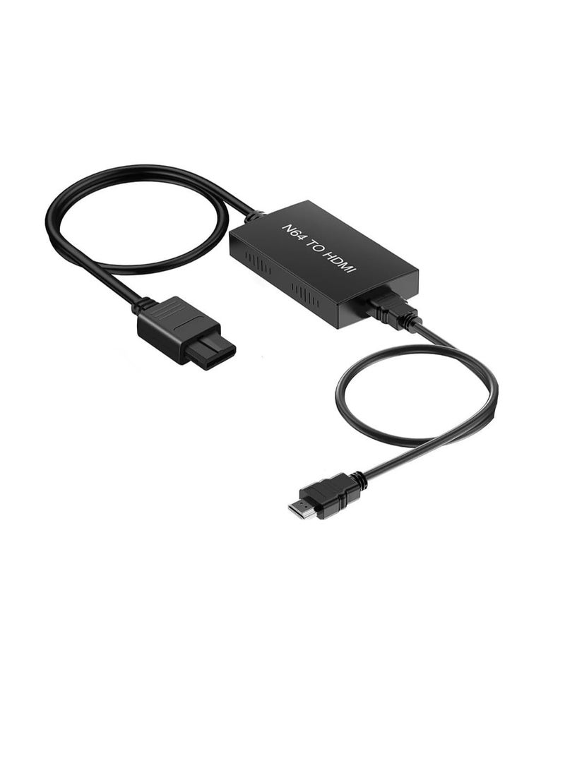igeekwell N64 to HDMI Converter Adapter, HDMI Cable for N64, Gamecube, SNES, Gaming Accessory - Image 1