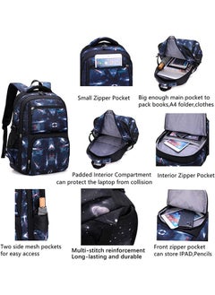 Generic Kids Rolling Backpacks Fashion Printed Trolley School Bags Large Capacity Wheeled Kids' Luggage Bag  - Image 4