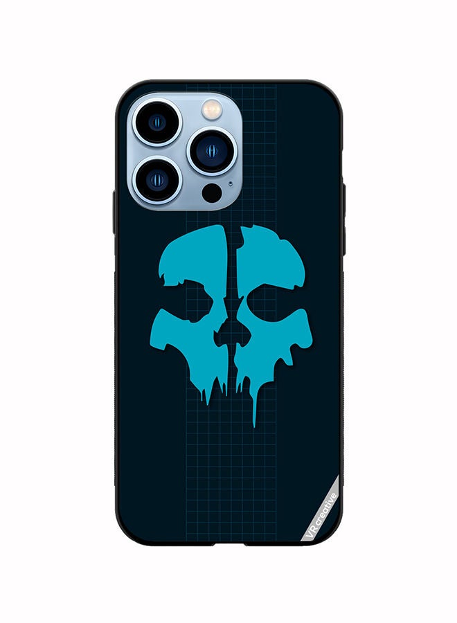 VR CREATIVE Protective Case Cover For Apple iPhone 14 Pro Call Of Duty Ghosts Design Multicolour - Image 1