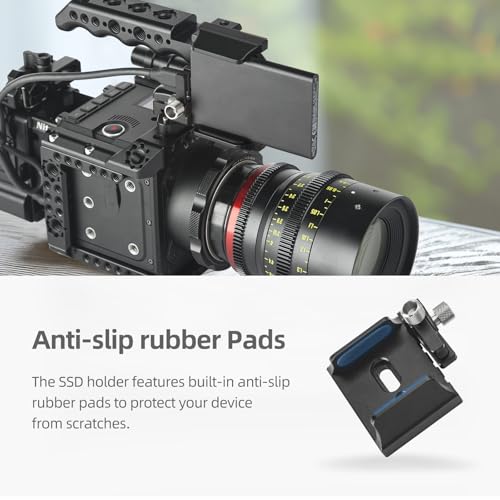 Nitze Universal SSD Mount for Samsung T5 / T7 / T7 Shield / T9 and SanDisk, with USB-C Cable Clamp, Compatible with 45 to 60mm Wide SSDs - N42C - Image 4