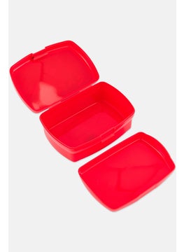 Batman Kids Boy Batman Sandwich Boxes With Inner Tray, Red  - Image 3