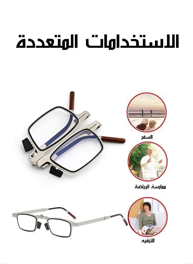 Precision Reading Glasses for Adults - Anti-Blue Light with High-Definition Clear Lenses, Lightweight & Foldable for Extended Office & Travel Use - Image 4