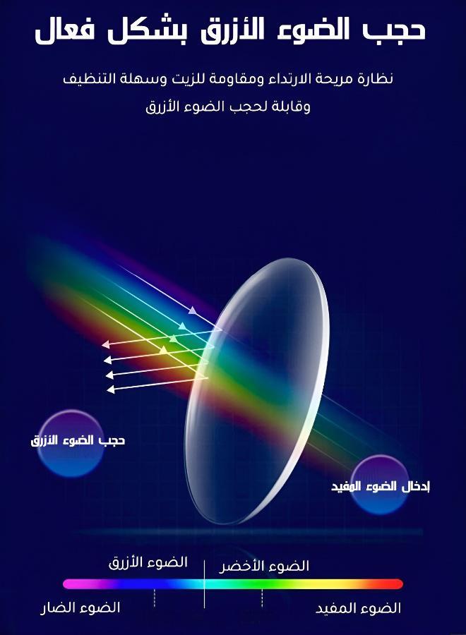 Precision Reading Glasses for Adults - Anti-Blue Light with High-Definition Clear Lenses, Lightweight & Foldable for Extended Office & Travel Use - Image 5