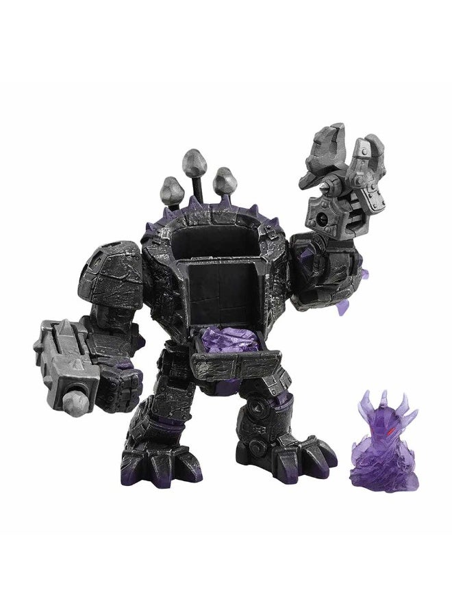 Eldrador Shadow Master Robot Figure With Mini Creature