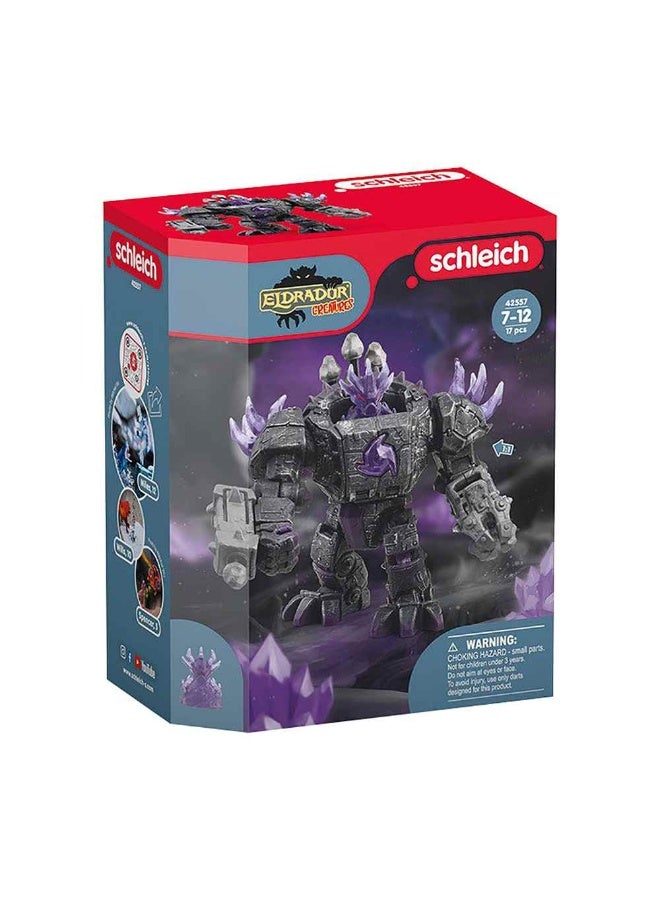 Eldrador Shadow Master Robot Figure With Mini Creature