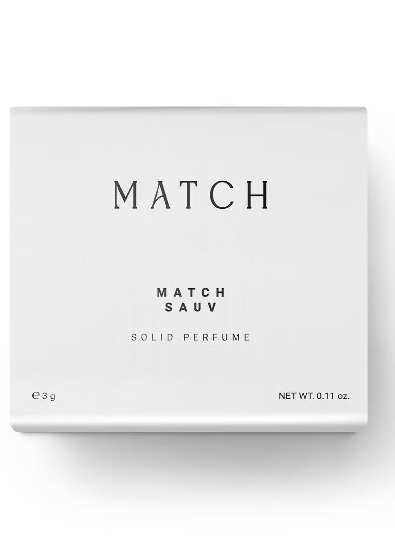 Match Sauv Solid Perfume EDP for Unisex - Image 3